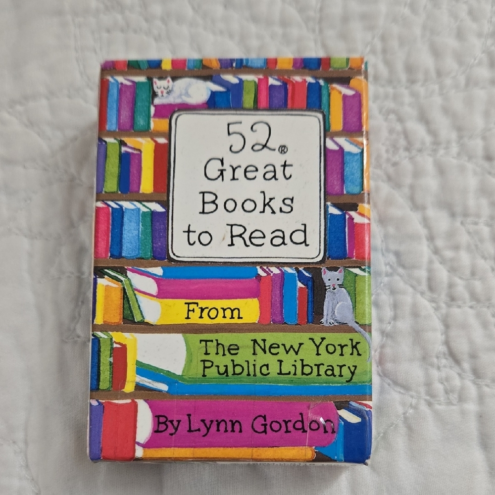 52 Great Books to Read Card Deck